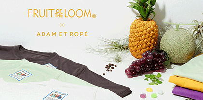 FRUIT OF THE LOOM × ADAM ET ROPE