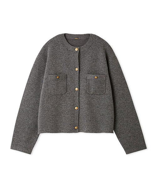 【新品未使用】MARNO Mila knit shirt カーディガン Marno Mila knit shirt カシミア カーディガン 丸林広奈