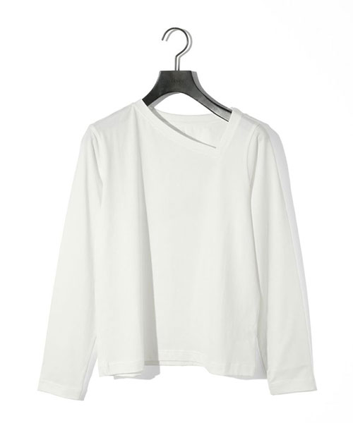 アシンメトリーネックプルオーバー｜MARcourtDESIGNEYE