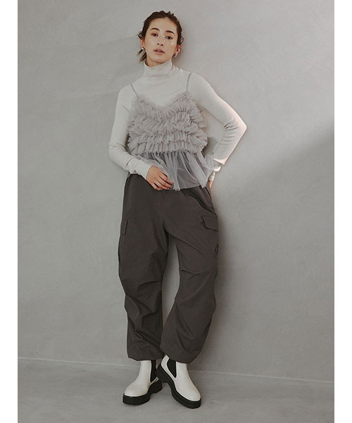 emmi atelier】チュールトップス|emmi エミ emmi atelier】チュールトップス|emmi エミ