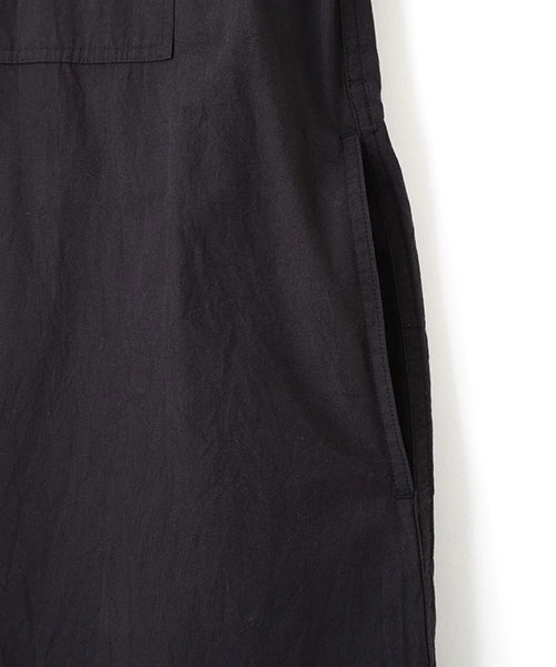 SANDED COTTON LINEN DRESS｜MHL. エムエイチエル