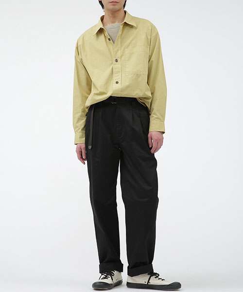 WASHED CHINO COTTON｜MHL. エムエイチエル