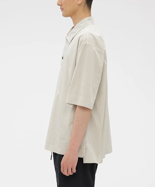 COMPACT COTTON POPLIN SHIRT｜MHL. エムエイチエル