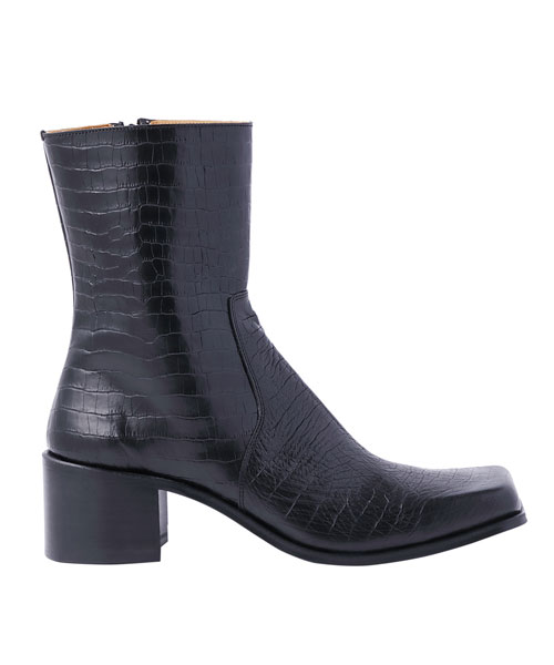 SQUARE TOE BOOTS/CROCODILE｜JOHNLAWRENCESULLIVAN ジョン