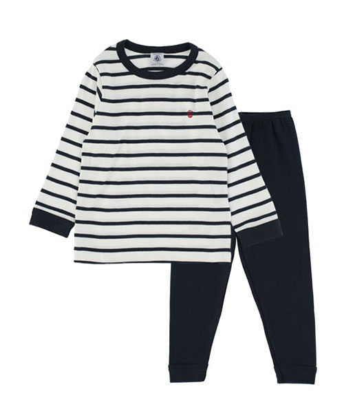 2才~5才)マリニエール長袖パジャマ|PETIT BATEAU プチバトー 2才~5才)マリニエール長袖パジャマ|PETIT BATEAU プチバトー