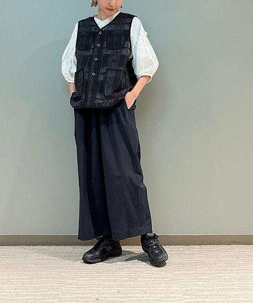メッシュチェック ポケットベスト｜a Ma Facon Hemming shop ア
