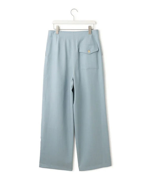 AURALEE】WOOL HERRINGBONE CARGO PANTS｜ADAM ET ROPE' FEMME アダム