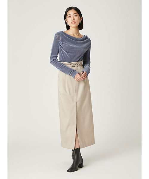 デコルテタックフロッキーチュールトップス｜FRAY I.D フレイ