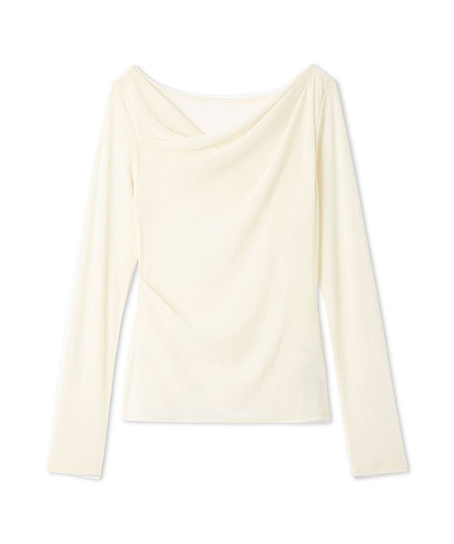 デコルテタックフロッキーチュールトップス｜FRAY I.D フレイ