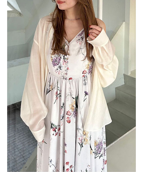 新品未使用　カシュクール2wayシアーオーバーシャツ カシュクール2wayシアーオーバーシャツ | フレイ アイディー