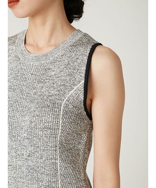 FRAY I.D Iラインリブニットワンピース FRAY I.D｜Iラインリブニットワンピース | Rakuten Fashion(楽天