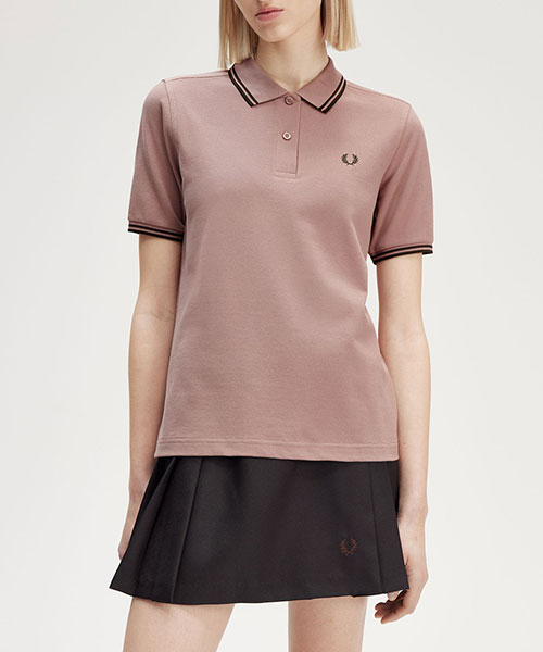 The Fred Perry Shirt - G3600 【即完カラー】 G3600 - Black / White / White | The Fred Perry Shirt