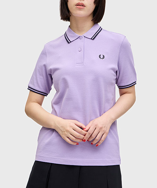 フレッドペリー ポロシャツ G3600 DARK PINK UK8 FRED PERRY フレッドペリー ポロシャツ レディース G3600