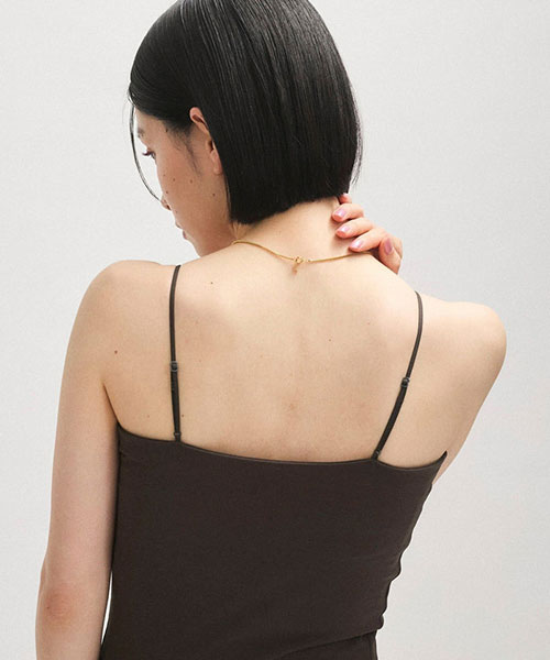 OUR WACOAL×ADAM ET ROPE'】カップインベアトップキャミソール OUR WACOAL×ADAM ET ROPE'】カップインベアトップキャミソール