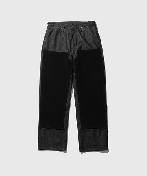 Wrangler for WILD LIFE TAILOR】 EX SUEDE DOUBLE KNEE JEAN｜ADAM ET