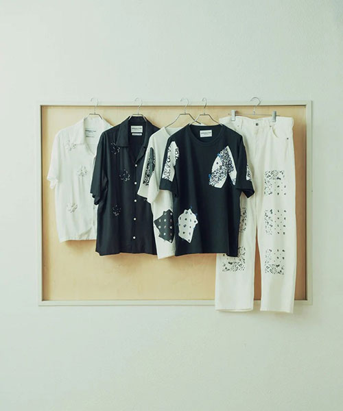 NOMARHYTHM TEXTILE for ADAM ET ROPE'】EX Sign Print Tee｜ADAM ET