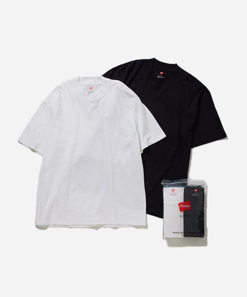 HANES for BIOTOP】EX MOCK PACK T 24SS USAコットン｜ADAM ET