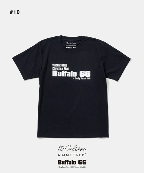 Buffalo 66 × 10Culture for ADAM ET ROPE'】Buffalo 66 T SHIRT｜ADAM
