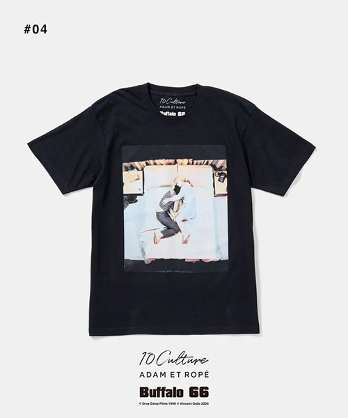 10 Culture ADAM ET ROPÉ Buffalo 66 Tシャツ Buffalo 66 × 10Culture for ADAM ET ROPE'】Buffalo 66 T SHIRT｜ADAM