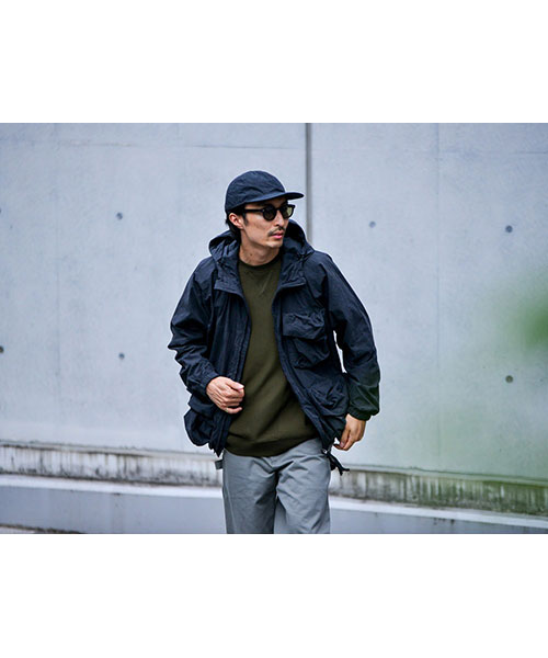 【美品】JELADO indigo windproof parka サルベージ 美品】JELADO indigo windproof parka サルベージ