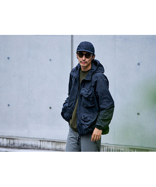 【美品】JELADO indigo windproof parka サルベージ JELADO」Windproof Parka Indigo Cotton 2019新作。 | アメカジ