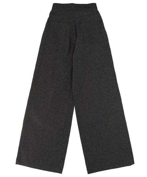 RIGID DENIM WIDE PANTS（LONG LENGTH）｜JOHNLAWRENCESULLIVAN