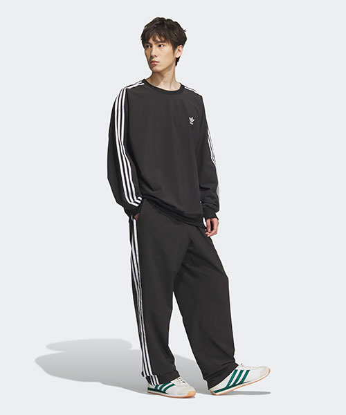 RUNDMCアディダスadidas　ジャージトラックパンツ　L adidas アディダス オリジナルス トラックパンツ ジェンダー