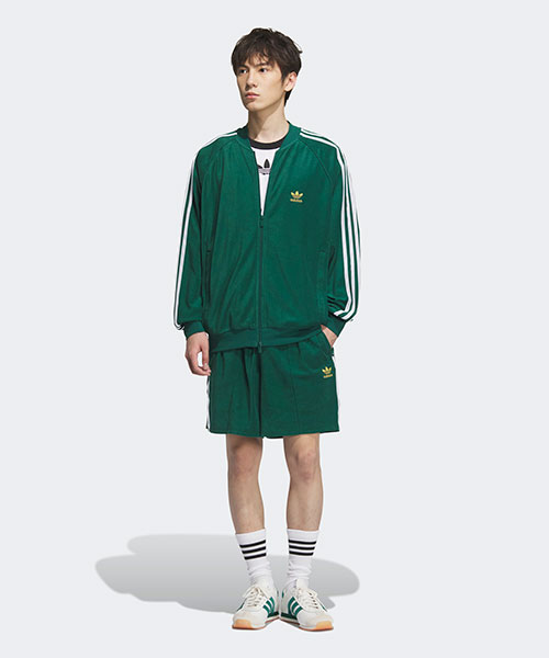 adidas デサント　ジャージ 超希少】アディダス デサント ジャージ 黒 オレンジ 5号 XL