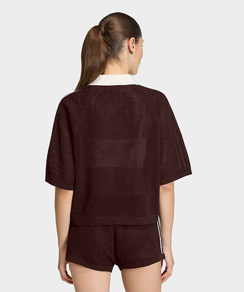adidas KNITTED CROCHET POLO｜adidas Originals アディダス オリジナルス