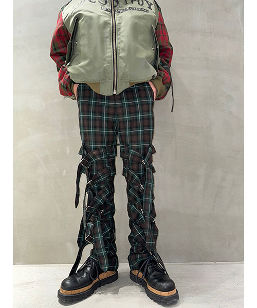 パンツ KIDILL 24FW CHAOS BONDAGE PANTS Black KIDILL × Dickies Chaos Bondage Pants – 017 Shop