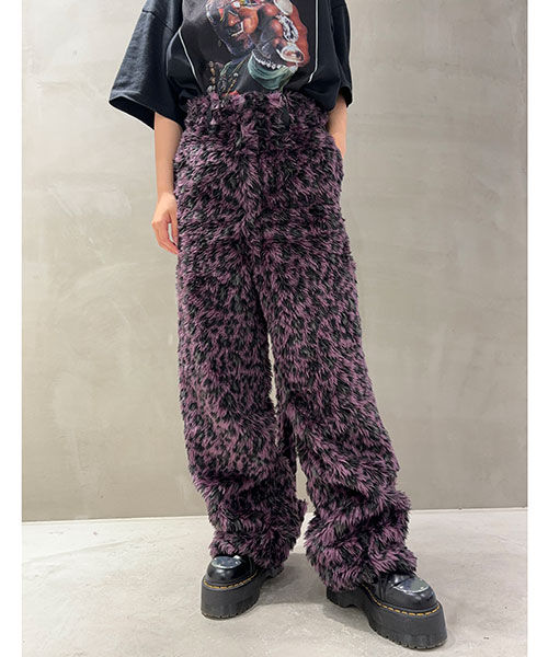 FAUX-FUR DEVIL PANTS｜KIDILL KYOTO キディル キョウト