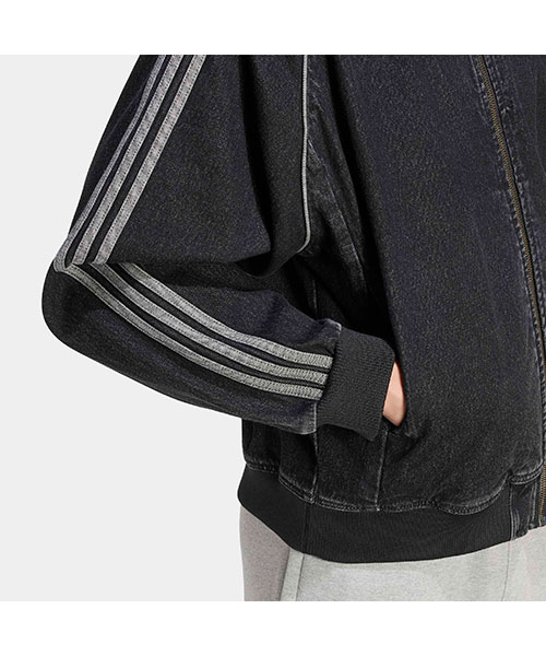 SST アディカラー デニム トラックトップ（ジャージ）｜adidas