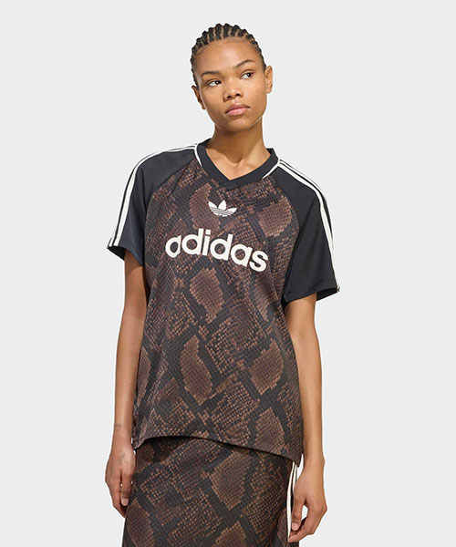 スネークプリント サテン ジャージ｜adidas Originals アディダス