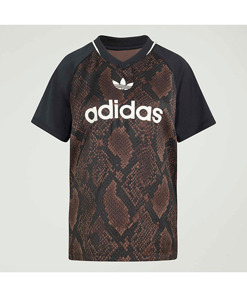 スネークプリント サテン ジャージ｜adidas Originals アディダス