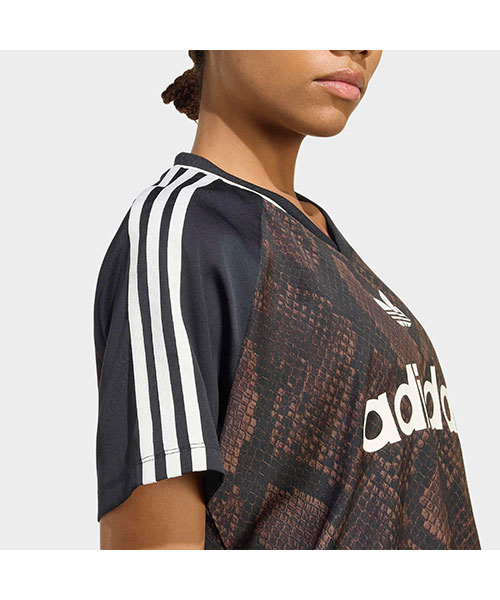 スネークプリント サテン ジャージ｜adidas Originals アディダス