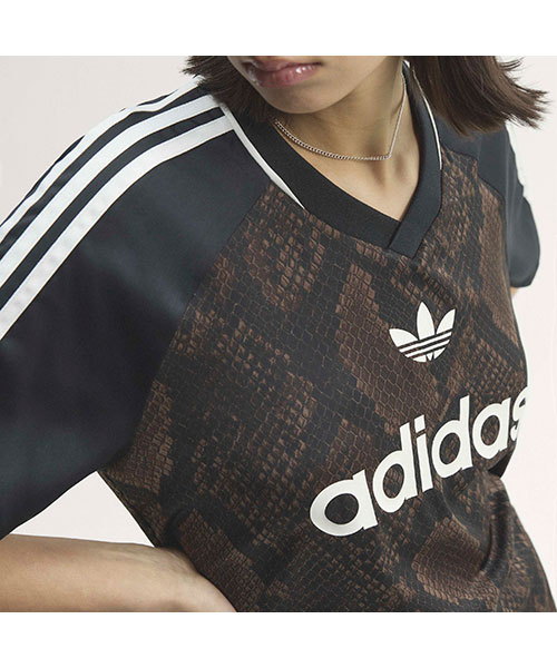 スネークプリント サテン ジャージ｜adidas Originals アディダス