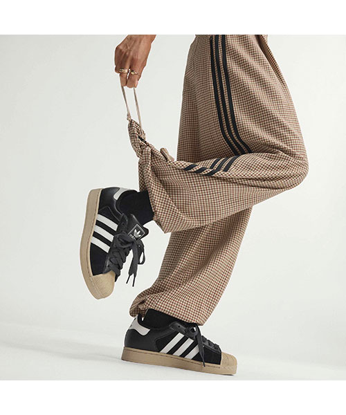チェック トラウザー ルーズ パンツ｜adidas Originals アディダス