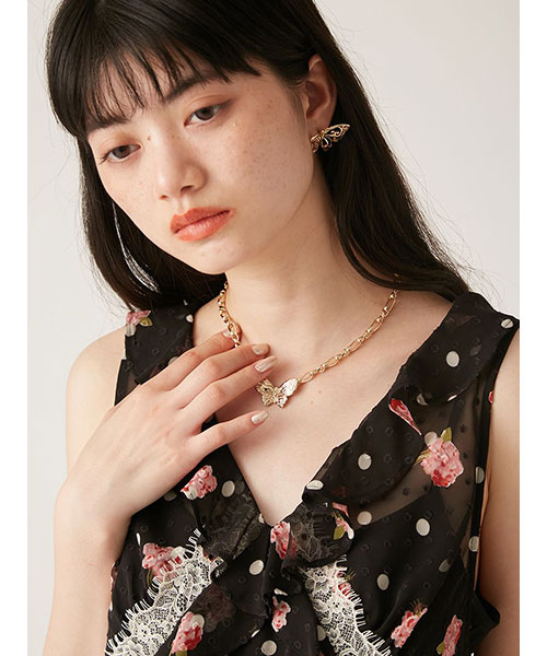 LILY BROWN × ANNA SUI】バリエ柄ワンピース｜LILY BROWN リリー