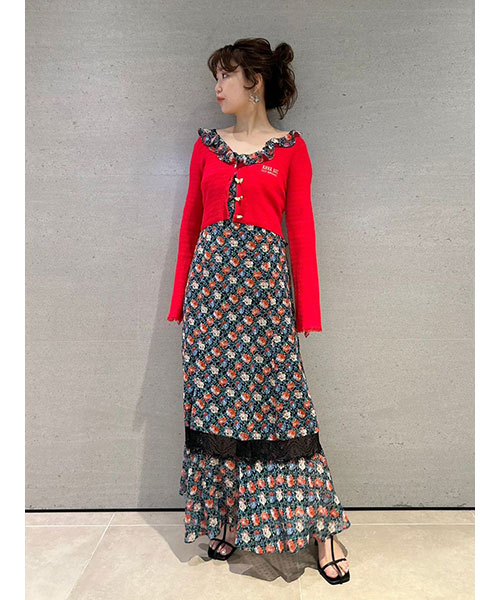 LILY BROWN × ANNA SUI】バリエ柄ワンピース｜LILY BROWN リリー