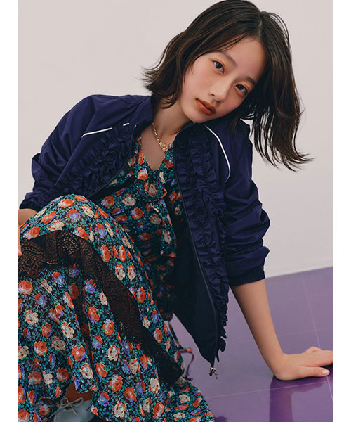 LILY BROWN × ANNA SUI】バリエ柄ワンピース｜LILY BROWN リリー