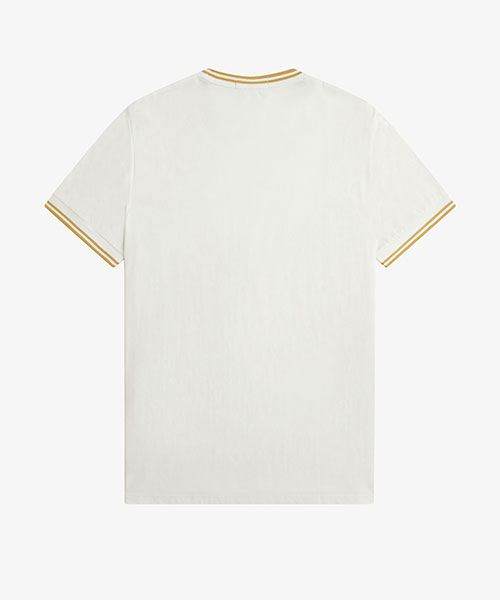 新品 タグ付き］FRED PERRY Tシャツ M1588 ホワイト L - メルカリ