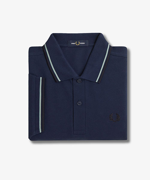 Fred Perry Shirt ポロシャツ M3600 M3600 - White / Black / Black | The Fred Perry Shirt | Men's