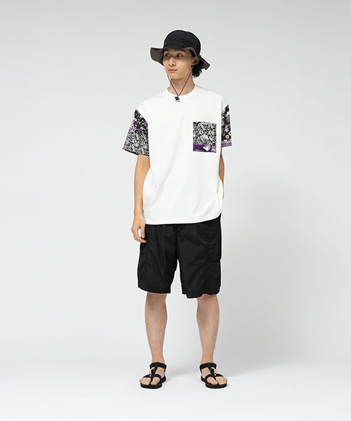とて　THE NORTH FACE 　花柄 THE NORTH FACE PURPLE LABEL Flower Printed Fiel