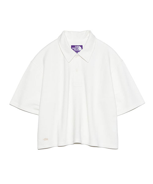 経堂) ノースフェイス THE NORTH FACE クロップド ポロシャツ Moss Stitch Field Cropped Polo NTW3408N サイズS 定価1.8万 Moss Stitch Field Cropped Polo -CREAM(NTW3408N) | セレクト