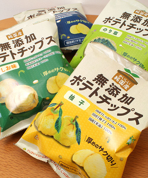純国産 ポテトチップス 和風だし 53g|ORGANIC PLAZA 純国産 ポテトチップス 和風だし 53g|ORGANIC PLAZA