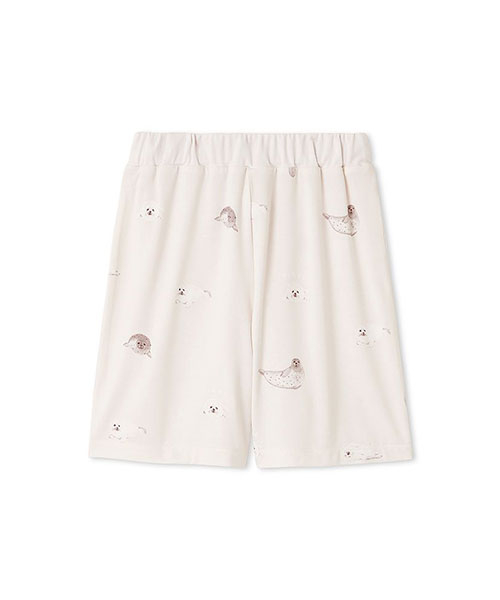 KIDS】【接触冷感】あざらし柄ショートパンツ|gelato pique KIDS】【接触冷感】あざらし柄ショートパンツ|gelato pique