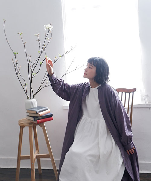 tandey オオカミとフクロウ オオカミと月明かりのかぐや アイボリー 定価1.4万】TANDEY オオカミとフクロウ*オオカミと月夜にかかる