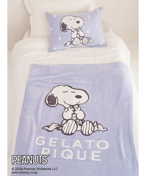PEANUTS】【Sleep】スムーズィージャガードハーフケット｜gelato pique