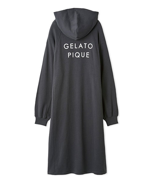 ロゴ裏毛ワンピース｜gelato pique ジェラート ピケ