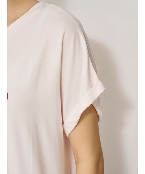 定価以下★正規品♡ジェラピケ【接触冷感】COOLレーヨンデザートロゴワンピース gelato pique｜【接触冷感】COOLレーヨンデザートロゴワンピース